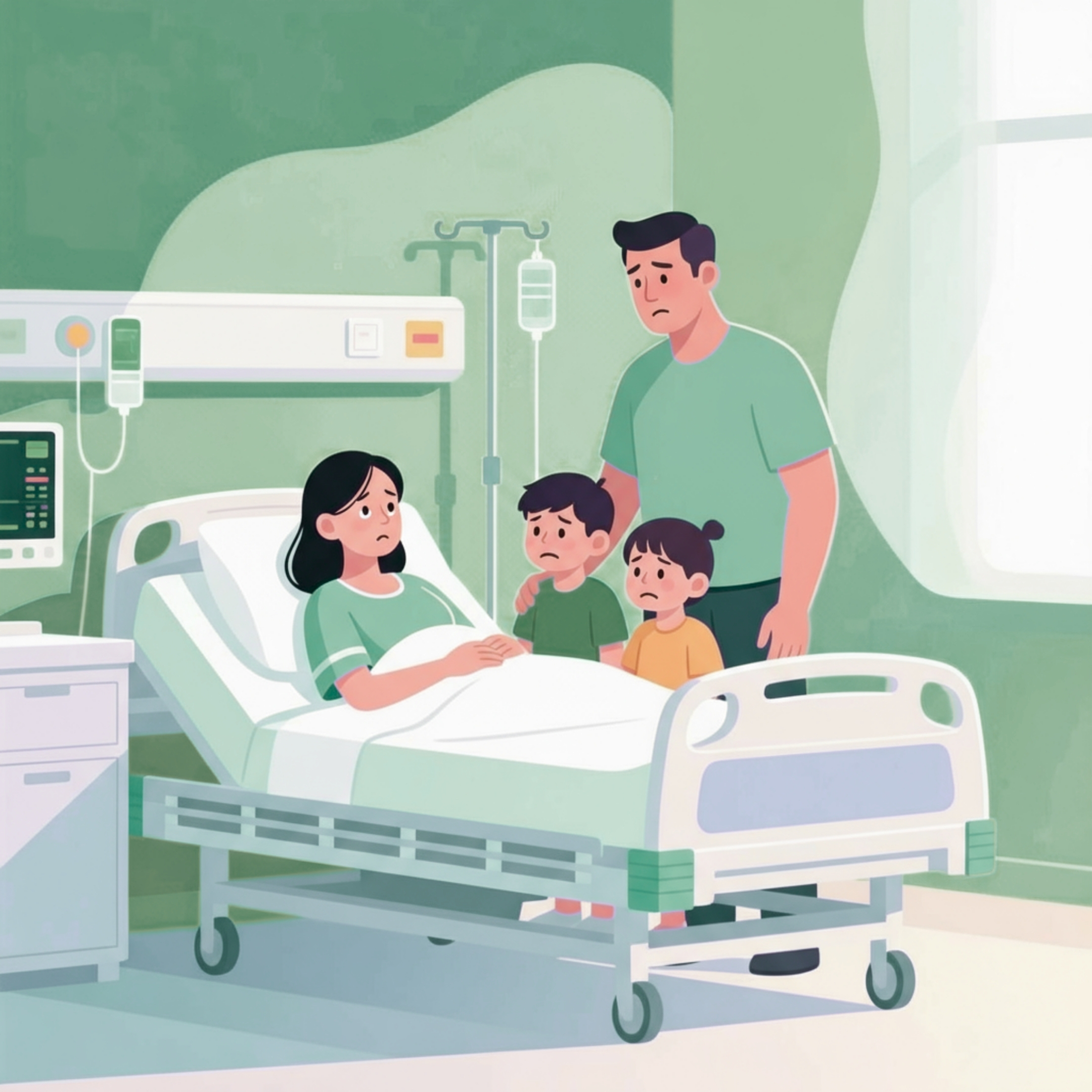 Un imprévu qui bouleverse la famille : maladie